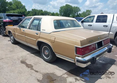 1983 Mercury Grand Marquis z USA, uszkodzony, nr VIN 1MEBP95F1DZ679380